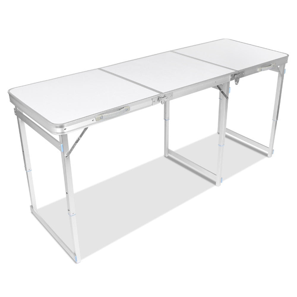 1.8m Length Outdoor Stall Barbecue Table Portable Folding Aluminum Alloy Table 1.8m Length Outdoor Stall Barbecue Table Portable Folding Aluminum Alloy Table